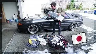 Installing the Parts From Japan on my Skyline GT-R! NEW MODS!