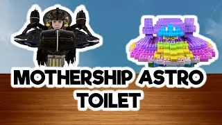 Cara Membuat Mothership Astro Toilet Dari Balok Susun
