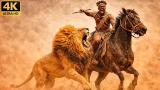The Final Hunt Of The Savannah Warrior | Lion Battle In The Ancient African Wilderness 