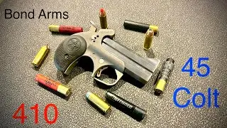 Bond Arms Rowdy 45 Colt 410 3 Inch Shots, Thoughts and Ammo Review