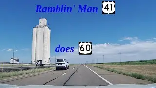 US Highway 60 in Texas - V6 - Amarillo to Panhandle