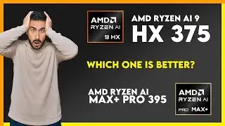 AMD Ryzen AI 9 HX 375 vs AMD Ryzen AI Max+ Pro 395 Comparison