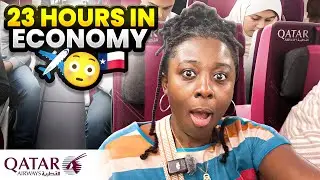 23hrs in ECONOMY CLASS on QATAR Airways to DALLAS 🇺🇸 | My HONEST REVIEW