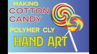 How to Make Cotton Candy DIY Polymer Cly #soil #cly #polymerclay #polymerclay #polymerclay #funk