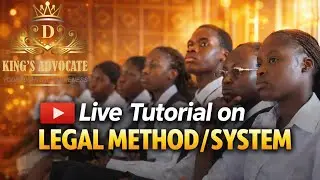 Legal Method & Legal System Explained from Scratch | 100 Level Law Students (Part 1)