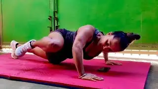 Build upper body strength with Spiderman Push-ups| Beginner's workout serie &bull; Welcome back guys🙏🏻