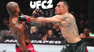 UFC2 : Bobby Green vs Tony Furguson - (PRO DIFFICULTY)#ufc #mma #lightweight #gaming #fyp #video