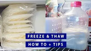 How to Freeze Milk & Thaw out | How long does it last?