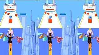 Shopaholic Go -3D Shopping Lover Rush Run Games I All levels Mobile Gameplay (level 70) I AGTV
