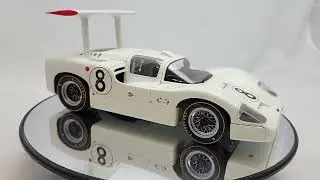Exoto 1967 Chaparral Type 2F White #8 Le Mans 24 Hours Bruce Jennings Bob Johnson