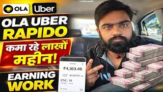 ola vs uber vs rapido earnings | ola uber rapido full day earning 