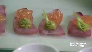 Yellowtail Crudo from Bellamy&rsquo;s Restaurant