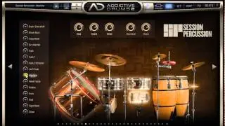 Addictive Drums 2 ADpak Session percussion