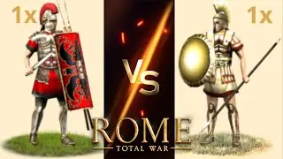 Do Armoured Hoplites Have a Chance against Urban Cohort in 1v1 in OG Rome: Total War?