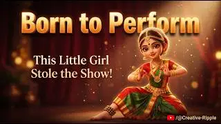 Born to Perform | A Young Girl&rsquo;s First Classical Dance Performance | 3D Animated Short Film