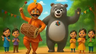 Kalu Madari Aaya | Hindi Poem for Kids | Kids Channel India | Hindi Nursery Rhymes | Bal Geet Hindi