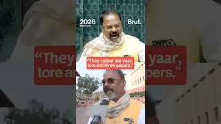 8 Opposition MPs suspended from Lok Sabha after throwing papers at Chair amid Naravane book ruckus.