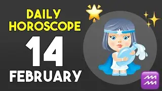 Aquarius horoscope today - February 14, 2026