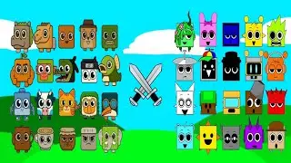 Brainrot 🆚 Sprunki: Square Race Battle!