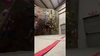A cool makeup and a fun sequence from a climb I set #climbing #bouldering
