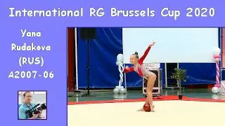 Yana Rudakova (RUS) - A2007 06 - RG Brussels Cup 2020