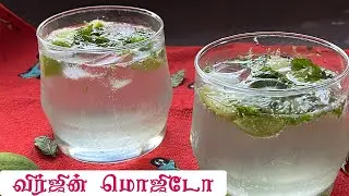 விர்ஜின் மொஜிடோ  | Virgin Mojito in Tamil | Summer drink | PeelChopCookTamil