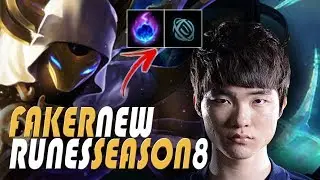 Season 8 New Runes - SKT Faker Kassadin Mid