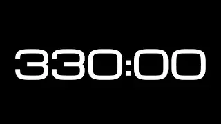 330 Minute Countdown Timer / NO SOUND