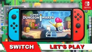 Super Dungeon Maker | Let's Play @NickybobGames Level | Nintendo Switch