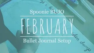 February Bullet Journal Growth Mindset Spreads | #SpoonieBUJO