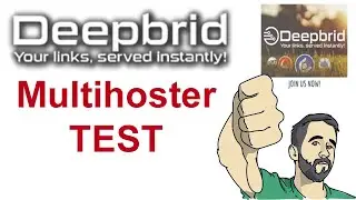 Deepbrid Multihoster Test: ✅Uploaded ❌ Rapidgator ❌Oboom ❌Torrent ❌ JDownloader