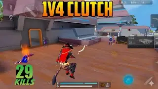 1V4 Clutchs Indus BRX | Indus New Update Gameplay Indus Game | Indus BRX