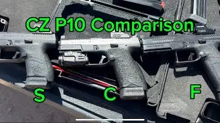 Серия CZ P10 — быстрое сравнение