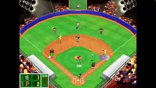 Melonheads vs Pirates at Super-Colossal Dome (game 2), commentated | Backyard Baseball 2001