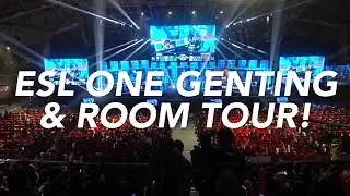 ESL ONE GENTING AND ROOM TOUR VLOG! (DAY 1)