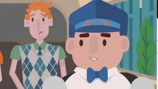 Taxi Service App Animation Explainer with Live Animated Characters