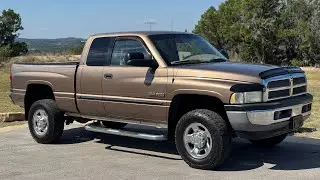2001 Dodge Ram 2500 4x4 - 24V Cummins Turbo Diesel - Short Bed