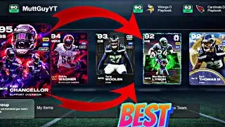 90 OVR Seahawks Theme Team - The Best Seattle Squad Yet!
