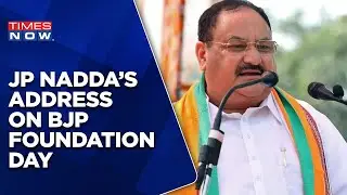 JP Nadda Address On BJP's Foundation Day Event | Know What He Said | English News Latest Updates