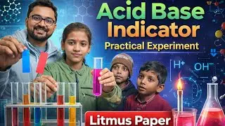 Interaction with students,acid base indicator test #students #activity