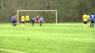 1:0 F&uuml;hrungstreffer gegen den FV &Ouml;tigheim