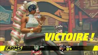 Arms : Twintelle gameplay