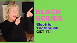 Aquasonic Black Series Ultra Whitening Toothbrush #ad