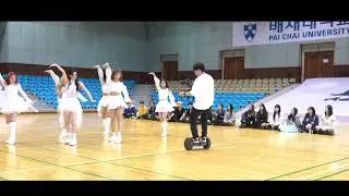 a2be members (ex) reaction to AB girls Dance Cover Ive eleven