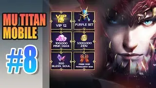 Farming Blue Dias, Mats, & AA Piece - MU Titan Mobile | LIVE #8