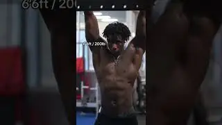 Tall calisthenics transformation #calisthenics