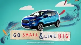 | 2018 ECOSPORT! Go Small & Live Big...For those who crave adventure! |