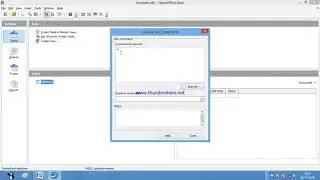 Open Office SQL Commands