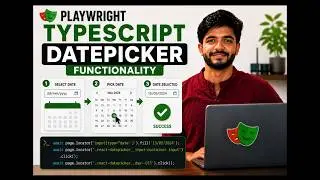 Playwright DatePicker Tutorial | Handle Calendar & Date Selection Easily 📅🚀