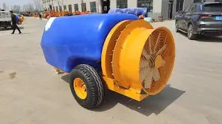 Linyi Wali Machinery tractor mounted mist blower sprayers for garden and fruit trees 1600L